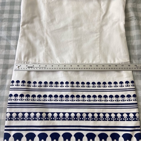 Brooks Brothers 346 white dress sleeveless navy blue preppy jumper contemporary - Picture 9 of 13